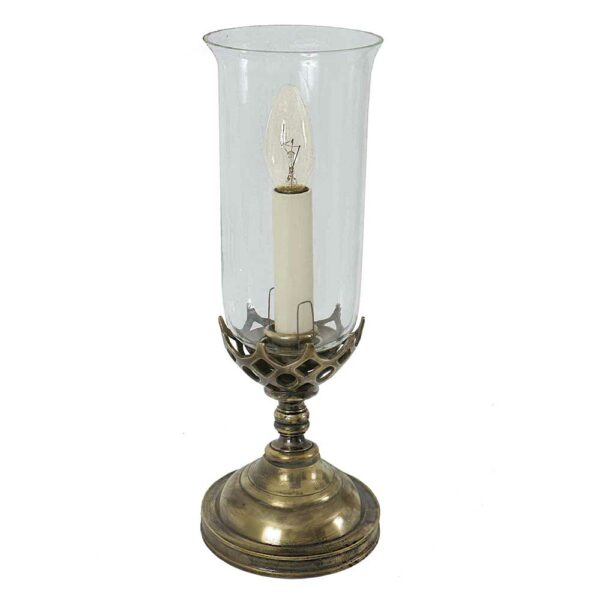 Gothic table lamp Small by the limehouse lamp co