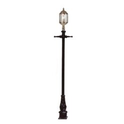 The Wentworth Post Mount lantern by the limehouse lamp co